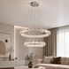 Светодиодная люстра Splendid Ray L40802/ 80+50/2 LED, 2 кольца, пульт, диммер, 100 Вт 30436507 фото 1