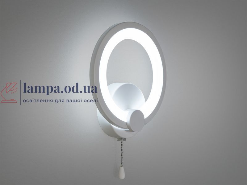 Светодиодный настенный светильник Diasha 8022/1WH белый 17W 8022/1WH фото