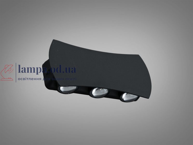 Влагозащищенный фасадный светильник для улицы Diasha DFB-8623-6BK черный LED IP67 16 см DFB-8623-6BK фото