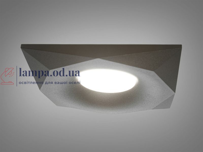 Встраиваемый точечный светильник MR16 Diasha QXL-1736-A2-BK Aluminium, 40W, квадратный, IP20, для коридора QXL-1736-A2-BK фото