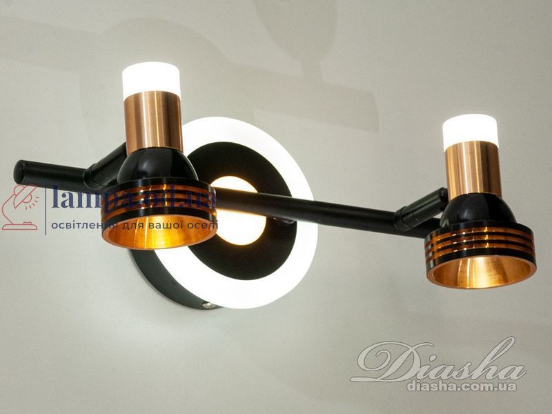 Светодиодная подсветка Diasha 5879/2 13W, 30 см, IP20, металлический каркас, для зеркал и картин 5879/2 фото