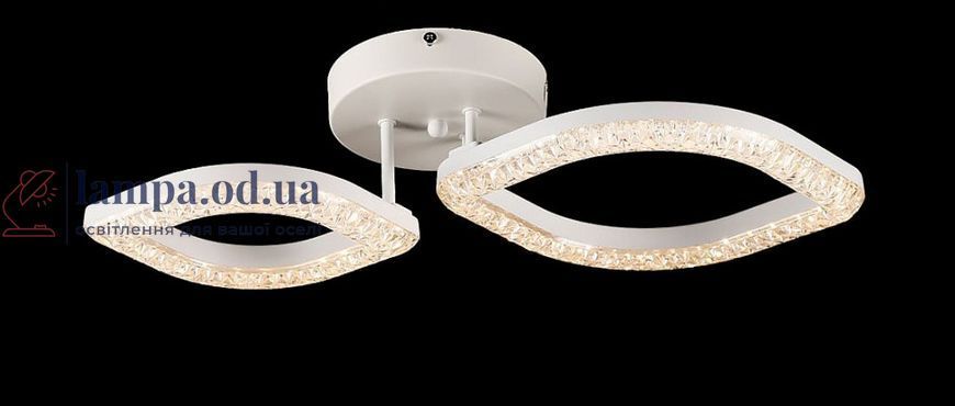 Потолочная люстра LED Splendid Ray L2721/1+1, 48W, белый, с пультом, современный стиль 30429019 фото