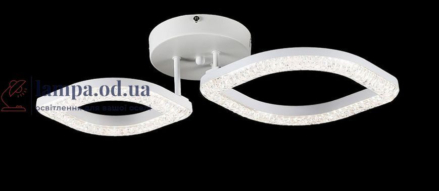 Потолочная люстра LED Splendid Ray L2721/1+1, 48W, белый, с пультом, современный стиль 30429019 фото