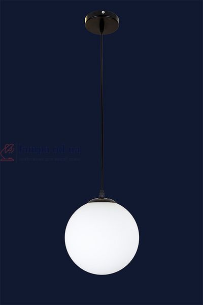 Подвесной светильник Levistella 756glass200F-1 BK+WH, E27, 40W, черный+белый, металл+стекло LVS3973 фото