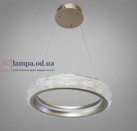 Подвесная светодиодная люстра Diasha 583-400G для кухни, спальни и прихожей, 52 W, пульт, 40 см, 10-16 m2 583-400G фото