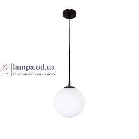 Подвесной светильник Levistella 756glass200F-1 BK+WH, E27, 40W, черный+белый, металл+стекло LVS3973 фото
