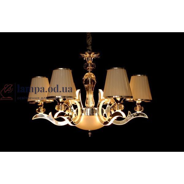 Люстра класична Linisoln 8329/6 Pearl Black 8329/6 CH фото