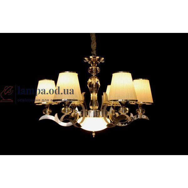 Люстра класична Linisoln 8329/6 Pearl Black 8329/6 CH фото