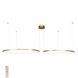Светильник подвесной LED Levistella 7529832-2B BRONZE LED (800+1000), 130W, диаметр 800/1000 мм, бронзовый металл LVS5150 фото 1