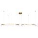 Светильник подвесной LED Levistella 7529832-2B BRONZE LED (800+1000), 130W, диаметр 800/1000 мм, бронзовый металл LVS5150 фото 2