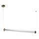 Люстра LED Levistella 7813110 (1000) AB, 14W, 3000K, бронзовый металл + акрил, потолочная для дома LVS6130 фото 1