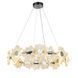 Потолочная люстра LED Levistella 7989249-14 led (800) CH, 22W, хром, акриловые лепестки, современный стиль LVS5769 фото 2