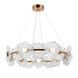 Люстра стельова LED Levistella 7989249-14 led (800) GD, 22W, золотий, акрилові лепестки, сучасний стиль LVS5770 фото 1