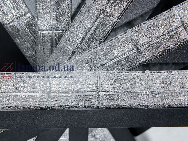 Потолочная LED-люстра Diasha MX3072/5BK, многолинейная геометрия, &Oslash;62 см, 70 W MX3072/5BK фото