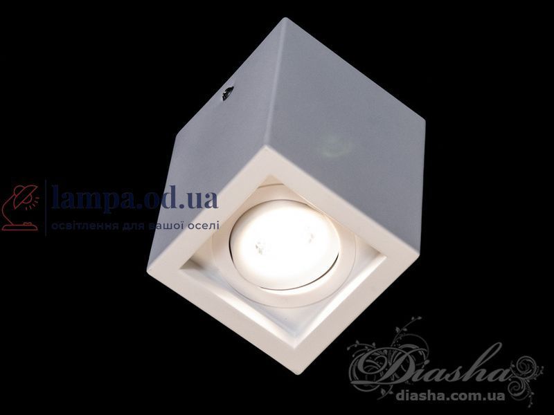 Світильник накладний поворотний LED Diasha 136F-WH, 10W, 550lm, білий, для кухні та інтер'єру 136F-WH фото
