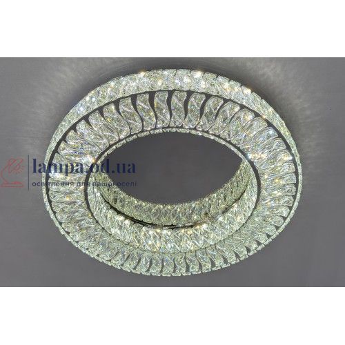 Потолочная LED люстра Linisoln 3320-600 CH/FG, 160 Вт, хром и золото, 57 см, 17-20 м&sup2; 3320-600 CH/FG фото