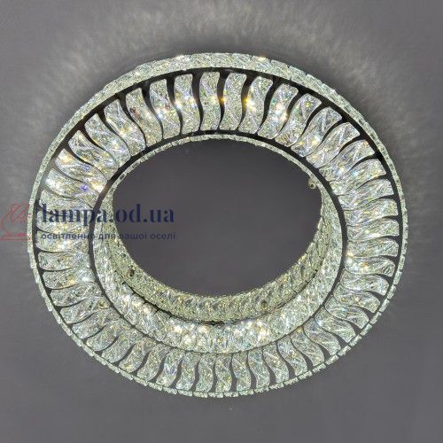 Потолочная LED люстра Linisoln 3320-600 CH/FG, 160 Вт, хром и золото, 57 см, 17-20 м&sup2; 3320-600 CH/FG фото