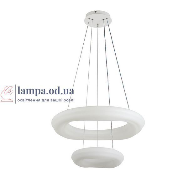 Потолочная люстра LED Levistella 797MD6008 (550+300), 80W, три режима света, диаметр 300+550 мм, пульт LVS5440 фото