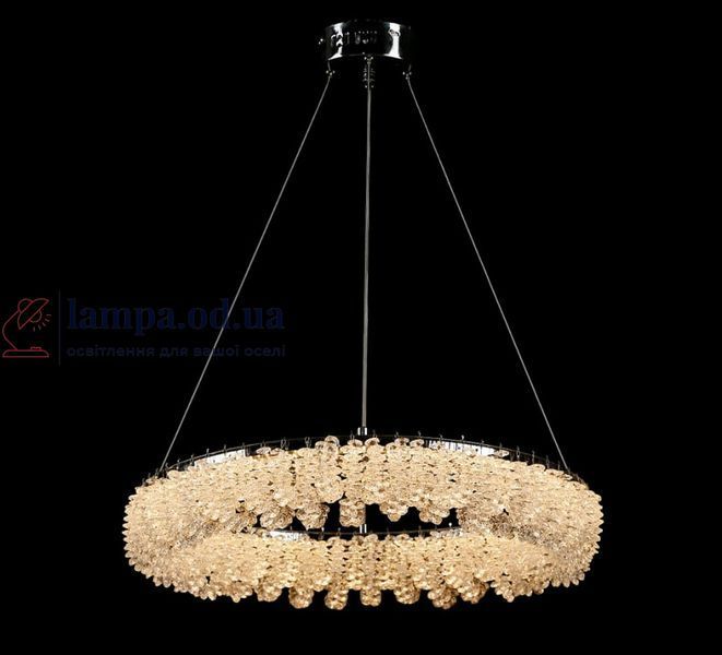 Современная подвесная LED-люстра L33038/500/1 LED (CH) &mdash; хром, 90 Вт, диаметр 50 см, от 12 до 18 м&sup2; 30430518 фото
