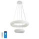 Потолочная люстра LED Levistella 797MD6008 (550+300), 80W, три режима света, диаметр 300+550 мм, пульт LVS5440 фото 1