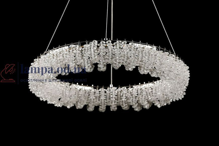Современная подвесная LED-люстра L33038/500/1 LED (CH) &mdash; хром, 90 Вт, диаметр 50 см, от 12 до 18 м&sup2; 30430518 фото