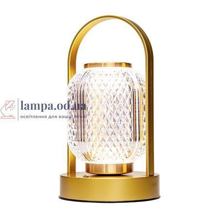 LED настольная лампа Levistella 795LTD24 GOLD, сенсорная, золотистый LVS7375 фото