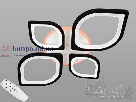 Светодиодная люстра Diasha 8073/2+2BK LED 3color dimmer 8073/2+2BK LED 3color d фото