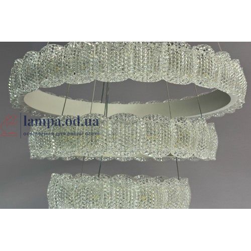 Подвесная люстра Linisoln 1533-50*40*30 WH металл, акрил, белый, 3 лампы 1533-50*40*30 WH фото