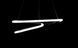 Потолочная люстра LED Splendid Ray LF9808/1, регулировка высоты 20-115 см, золото, белый, современный стиль 30417298 фото 4
