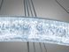 Підвісна LED люстра до 30 м2 Diasha 1712/800+600+400ABK, три кільця, чорна, 125 W 1712/800+600+400ABK фото 6