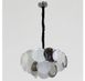 Дизайнерская подвесная люстра Artlight 21822/500CH хром с прозрачными и белыми стеклянными дисками 21822/500CH фото 2