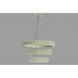 Подвесная люстра Linisoln 1533-50*40*30 WH металл, акрил, белый, 3 лампы 1533-50*40*30 WH фото 4