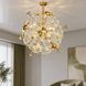 Люстра с хрусталем Linisoln 24418-500 CH/FG, хром с золотом, 60 Вт, 12xG4, 50 см, 12-15 м&sup2; 24418-500 CH/FG фото 1
