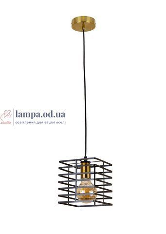 Світильник лофт на 1 плафон Levistella 756PR104F-1 BRZ+BK LVS4021 фото