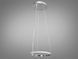 Люстра стельова LED Diasha MD9079-300HR, 26W, 3000K, хром, сучасний стиль для передпокою MD9079-300HR фото 2
