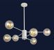 Потолочная люстра LED Levistella 7526033-6 WH+BR, E27, 6 плафонов, белый и коричневый, современный дизайн LVS2489 фото 2