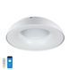 Люстра стельова LED Levistella 797MX6018 (580) WH, 80W, білий, сучасний стиль, з пультом, три режими світла, 580х130 мм LVS5398 фото 1