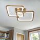 Сучасна стельова LED-люстра для дитячої Diasha 8208/2G LED 3color dimmer &mdash; золота, 50 Вт, 33&times;42 см 8208/2G LED 3color dimm фото 1