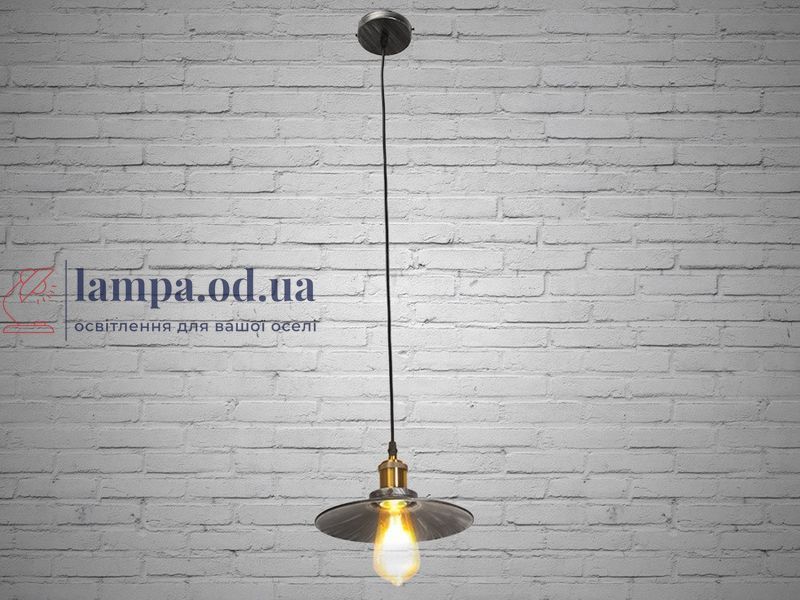 Подвесной светильник E27 Diasha 6856-210-BK-SV Loft, высота 99 см, диаметр 21 см, стильный дизайн для интерьера 6856-210-BK-SV фото