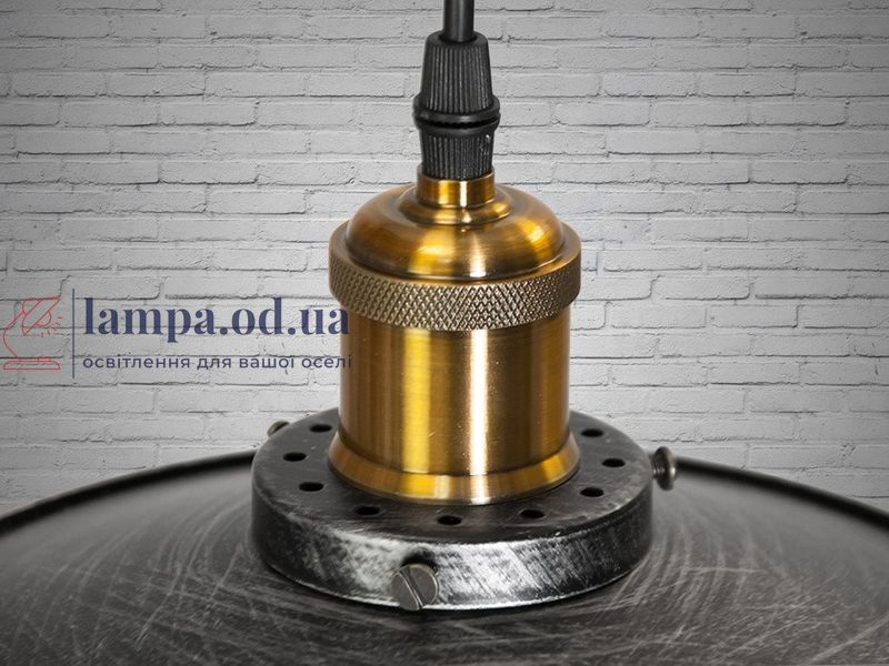 Подвесной светильник E27 Diasha 6856-210-BK-SV Loft, высота 99 см, диаметр 21 см, стильный дизайн для интерьера 6856-210-BK-SV фото