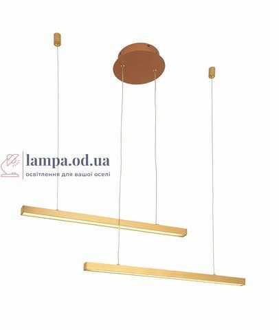 Потолочная люстра LED Levistella 918LP457-2 GD 900MM, 10W, 2700K, золото и белый, современный стиль для дома LVS3699 фото