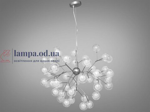 Стельова люстра Diasha 887-45B SL Світлячок, 45 ламп, G4, 220V, хром сатин, сучасний стиль 887-45B SL фото