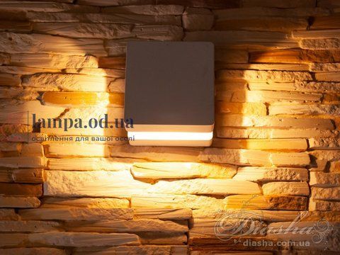 Фасадный светильник LED Diasha DFB-5001-C-WH, 7W, белый, IP67, для кафе/ресторанов, коридоров, улицы, стиль Лофт DFB-5001-C-WH фото