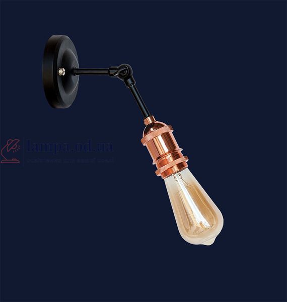 Настенное бра Levistella 752WF1206-1, E27, до 60W, черный, розовое золото, современный стиль для дома LVS04152 фото