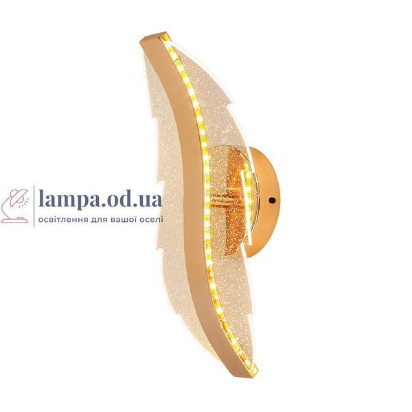 Настенное бра LED Levistella 796W6399 GD, 8W, золотой, акрил, три режима света для дома LVS5819 фото