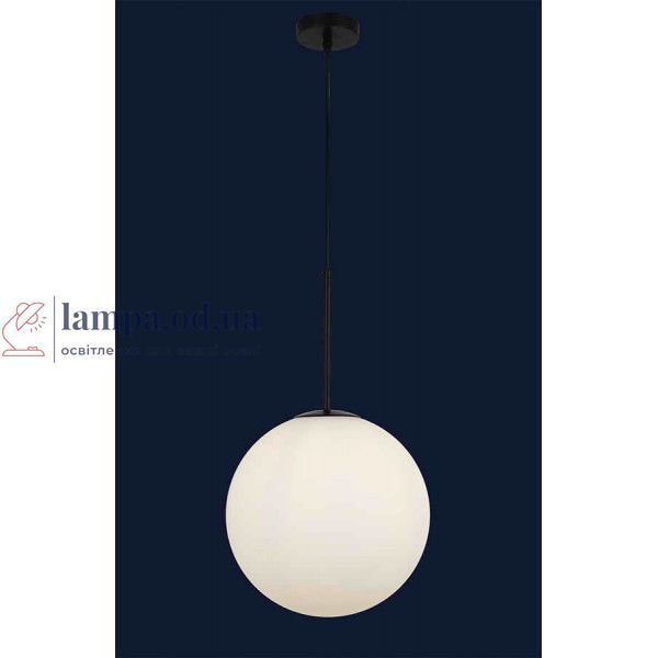Светильник люстра подвесная в стиле лофт шар Levistella 9163430-1 BK+WH LVS3393 фото