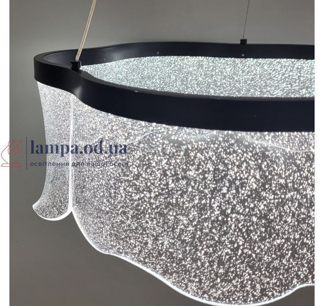 Підвісна LED люстра Artlight CG80072/500B-BK, 42 Вт, чорна, 50 см CG80072/500B-BK фото
