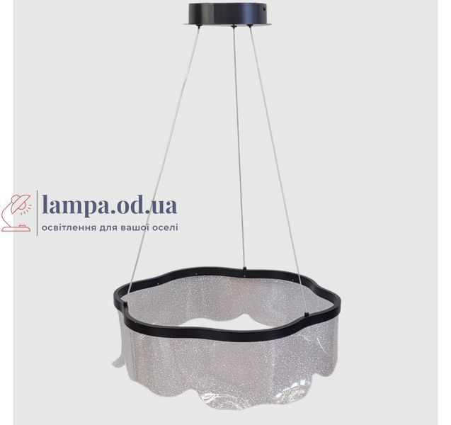 Підвісна LED люстра Artlight CG80072/500B-BK, 42 Вт, чорна, 50 см CG80072/500B-BK фото