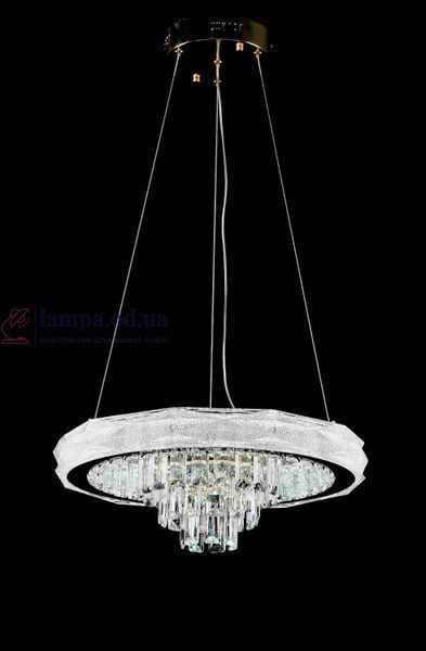 Світлодіодна люстра Splendid Ray LC131/1+1 LED (CH) з кришталем, золото, 40 Вт 30436200 фото