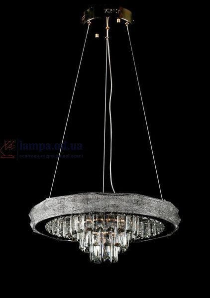 Світлодіодна люстра Splendid Ray LC131/1+1 LED (CH) з кришталем, золото, 40 Вт 30436200 фото